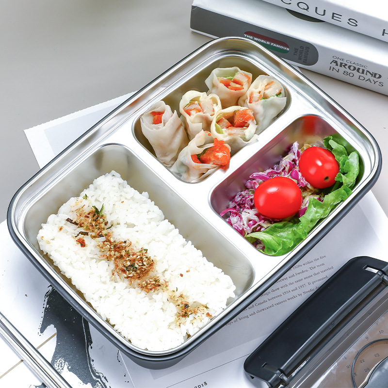 Meal Prep Lunch - Kotak Makan Siang Baja Tahan Karat