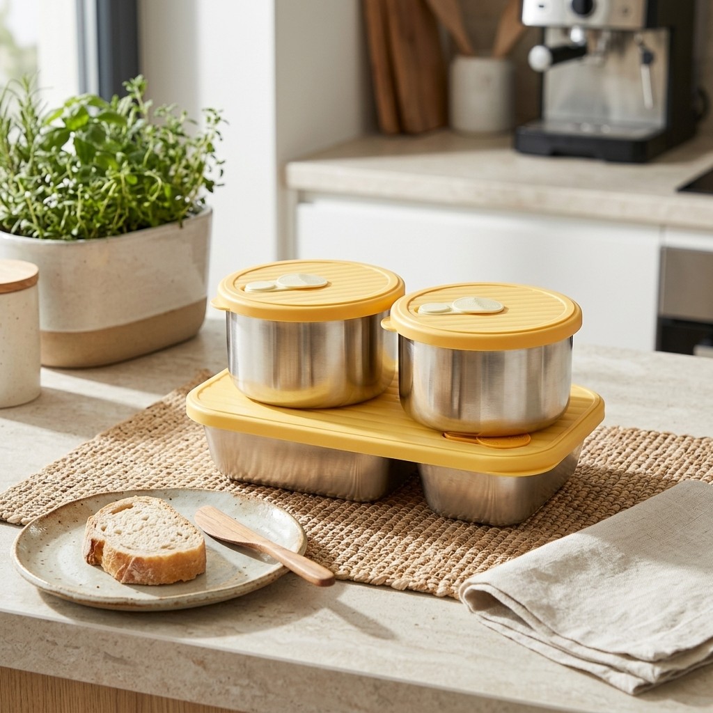 Meal Prep Day - Kotak Makan Bento Stainless Steel 304,