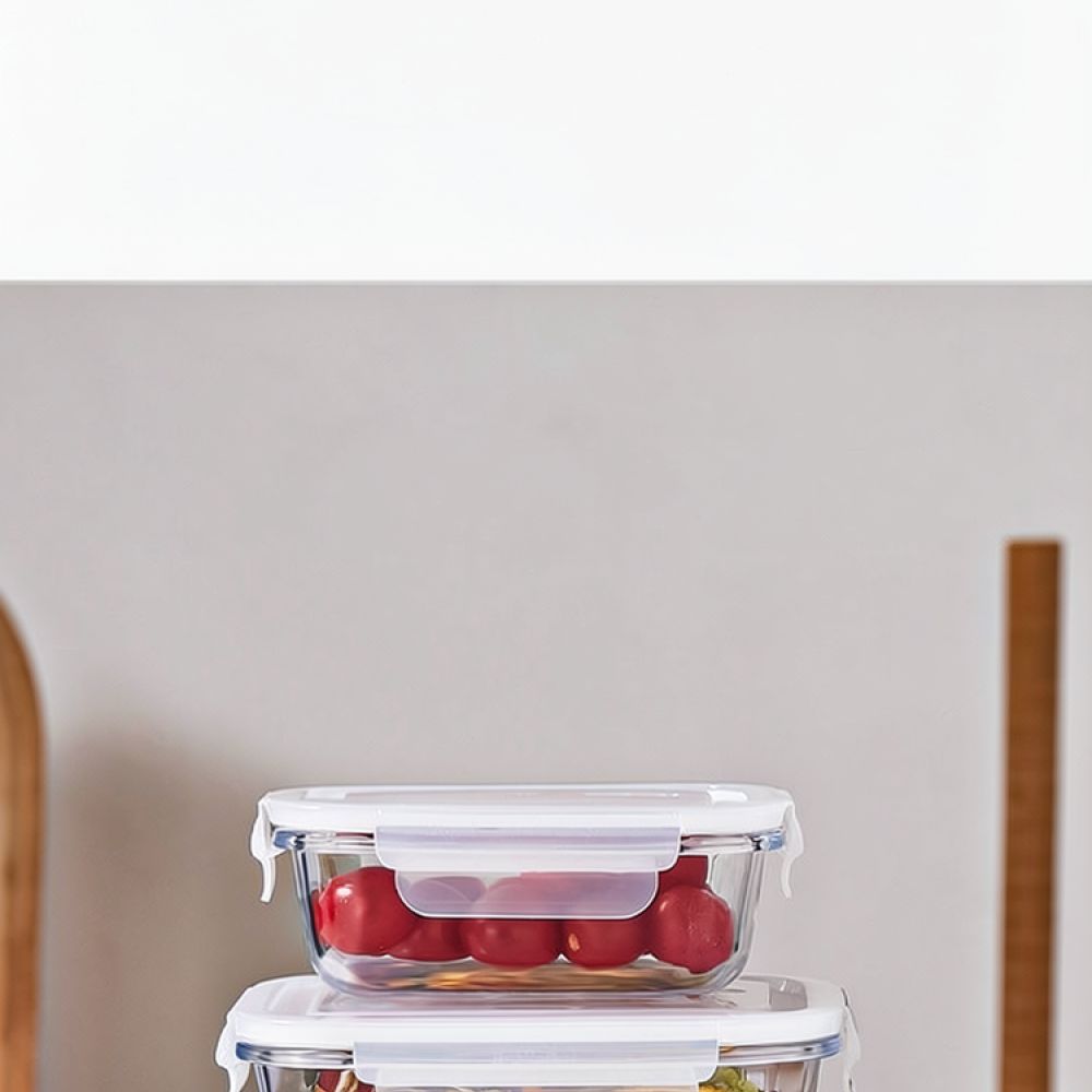 Meal Prep Glass Containers - Kotak Bekal Bento Kaca yang Aman