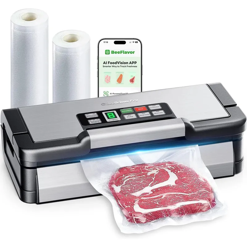 Pro Meal Prep - Mesin Penyegel Vakum Profesional untuk Makanan,
