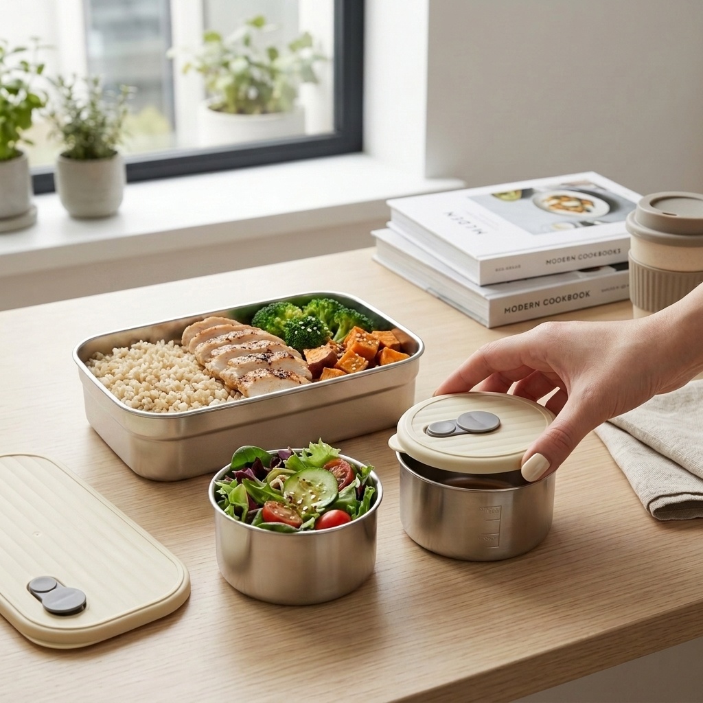 Meal Prep Day - Kotak Bento dari Baja Anti Karat