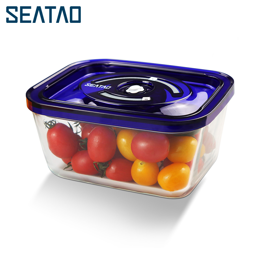 Meal Prep Glass Containers - SEATAO Kontainer Penyimpanan Makanan Kaca Penyimpan