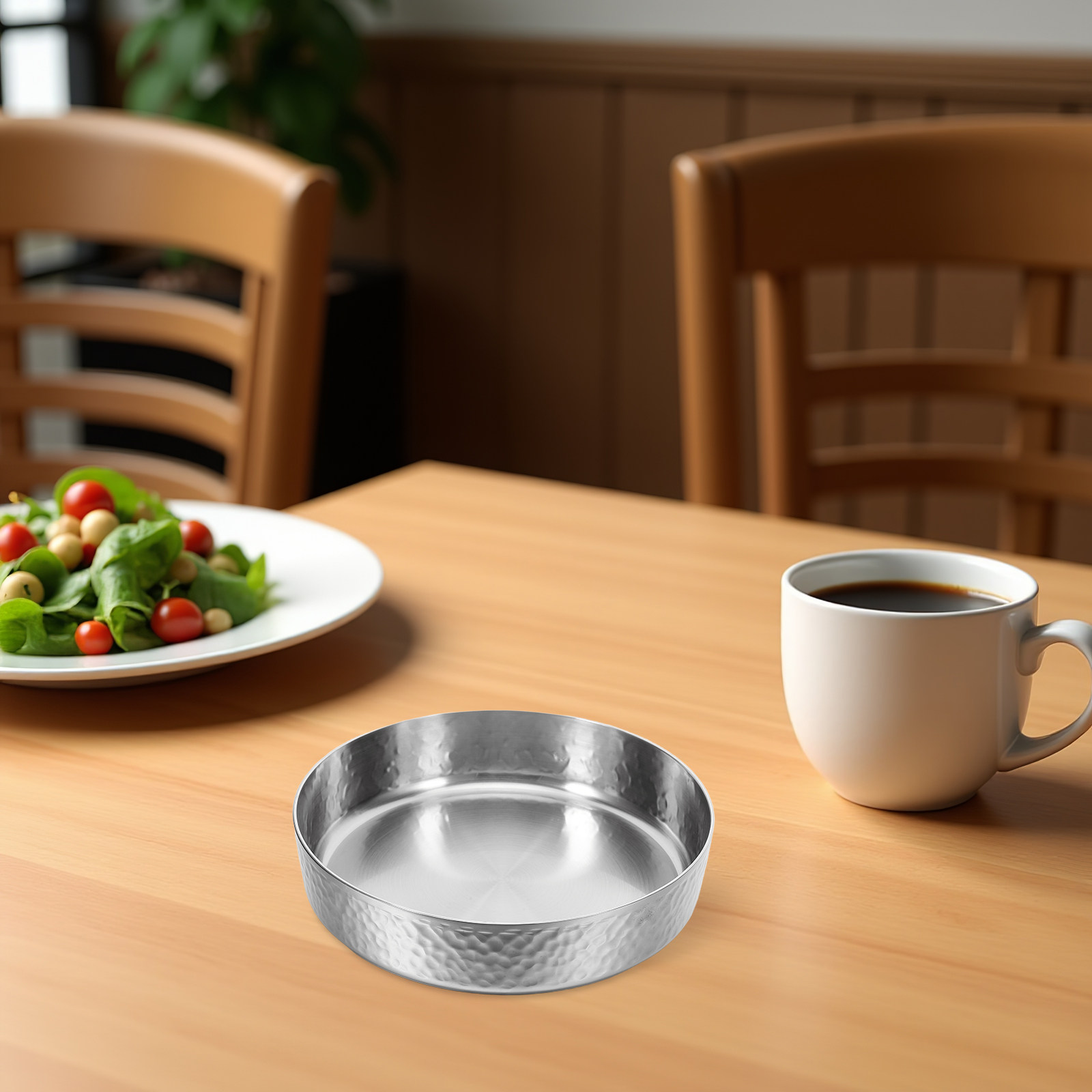 Meal Prep Noodles - Mangkuk Sup Stainless Steel dengan Finishing