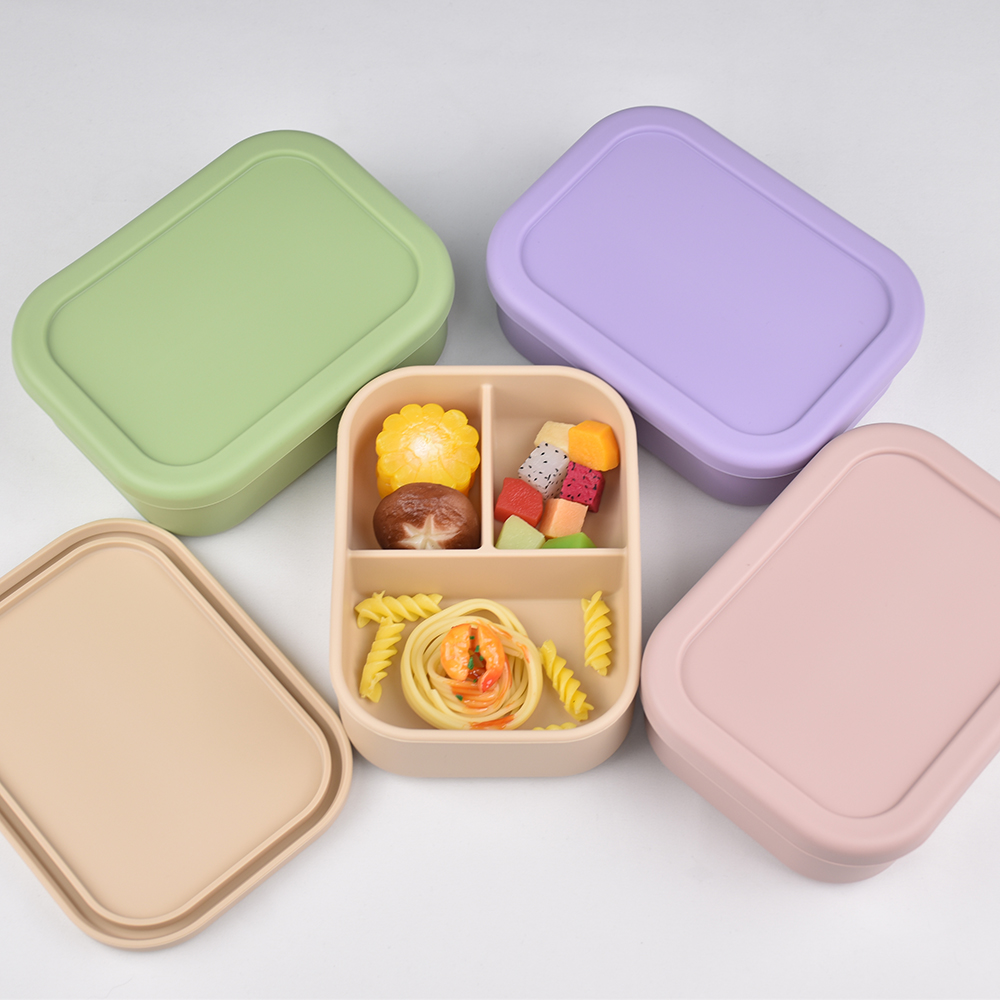 Kotak Makan Siang Bento Siliko - Meal Prep Boxen Glas ulasan dan harga