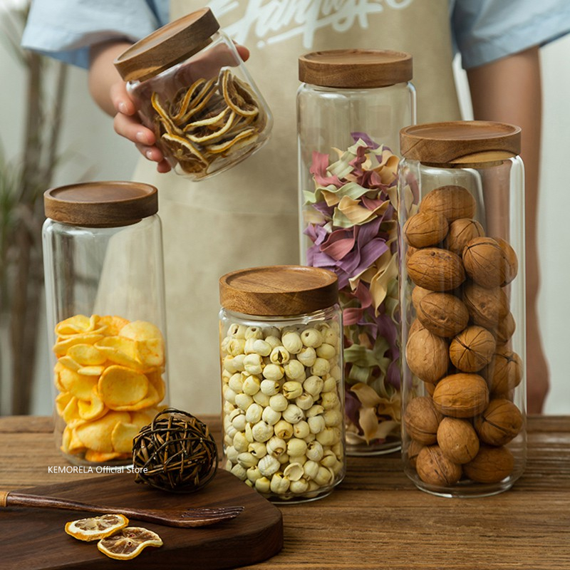 Botol penyimpanan dapur, wadah - Meal Prep Glass Containers ulasan dan harga