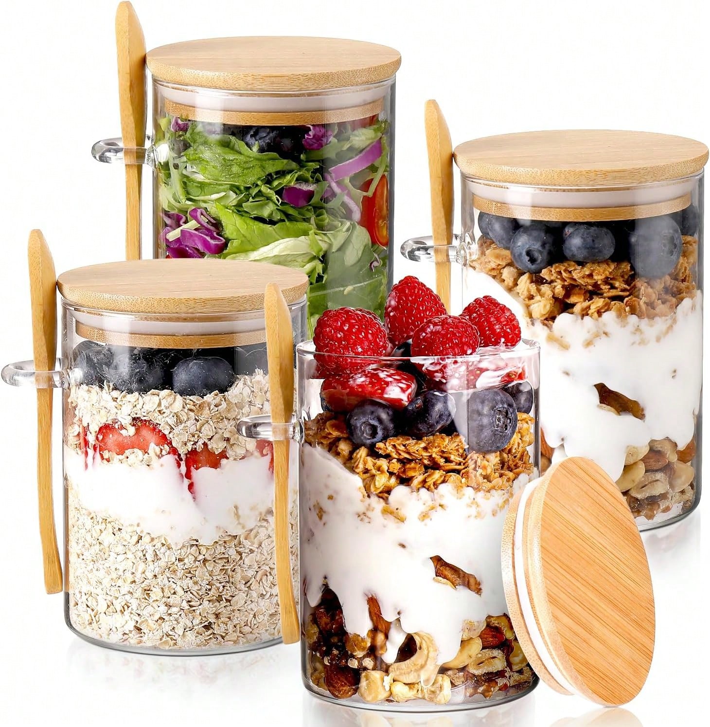 4 Wadah Penyimpanan Makanan Ka - Meal Prep Yogurt Parfait ulasan dan harga