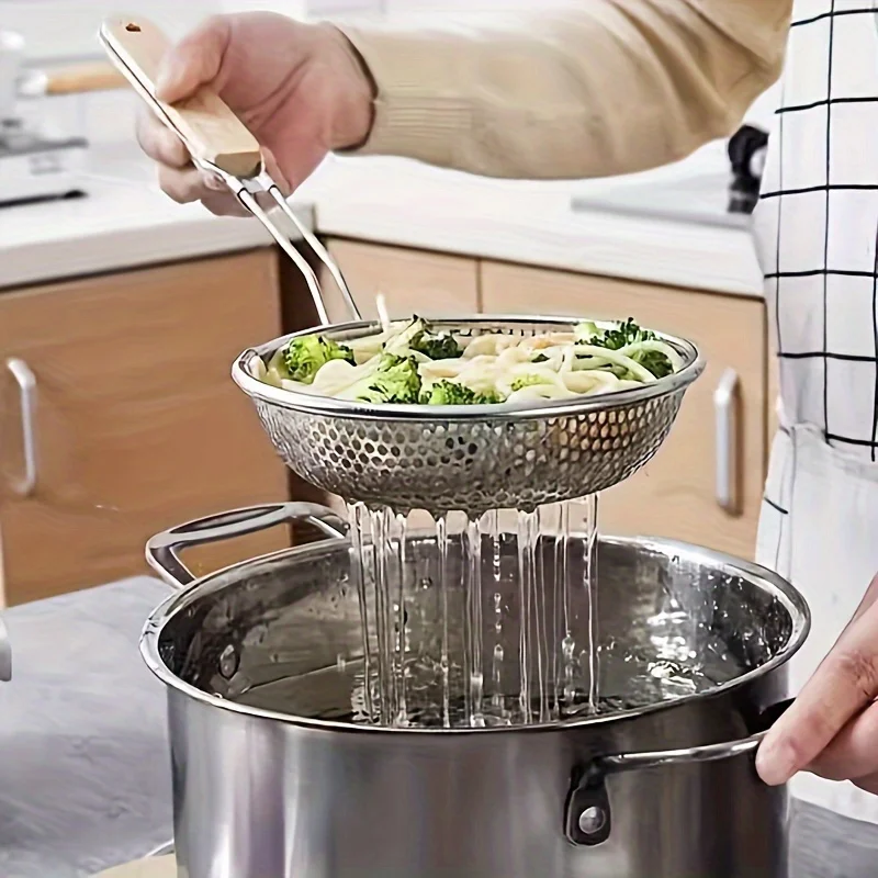 Penyaring baja tahan karat, pe - Meal Prep Noodles ulasan dan harga