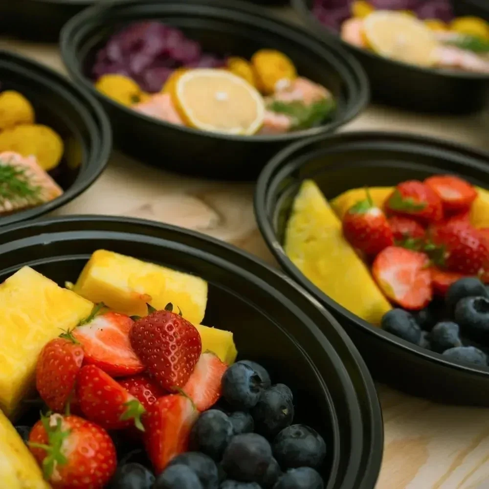 Wadah makanan plastik, wadah m - Meal Prep Glass Containers ulasan dan harga
