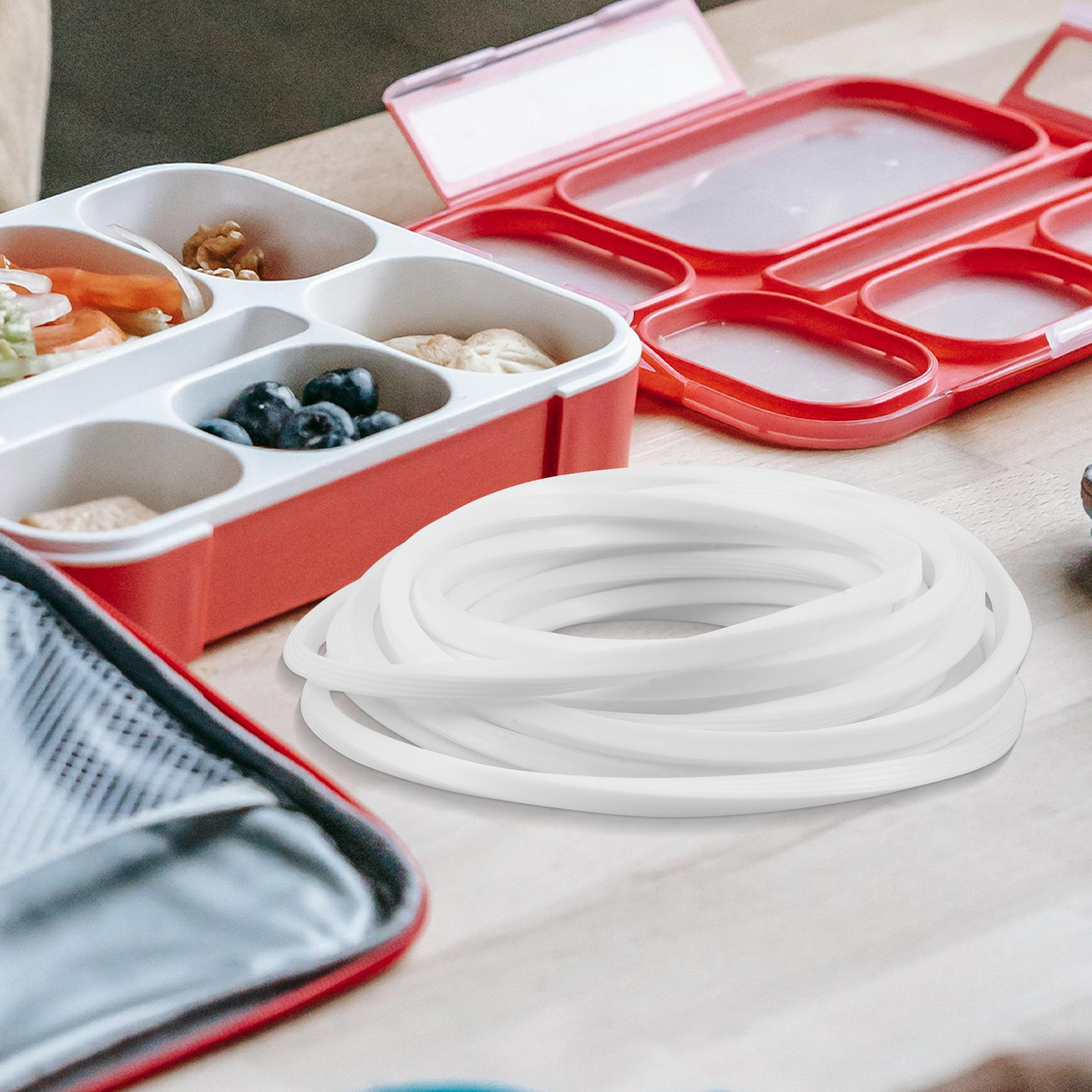 Strip Penyegel Silikon Elastis - Meal Prep Cold Lunches ulasan dan harga
