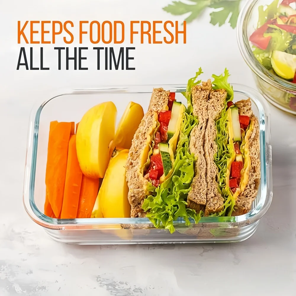 Kotak Makan Siang Kaca Bebas B - Meal Prep Boxen Glas ulasan dan harga