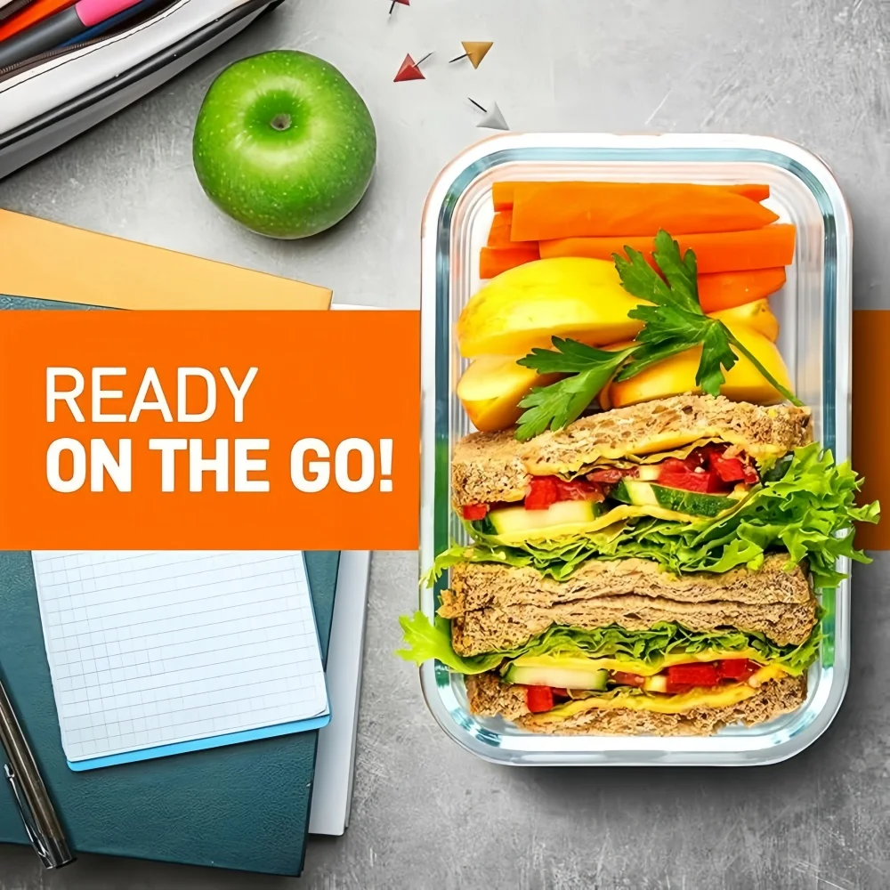 Kotak Makan Siang Kaca Bebas B - Meal Prep Boxen Glas ulasan dan harga