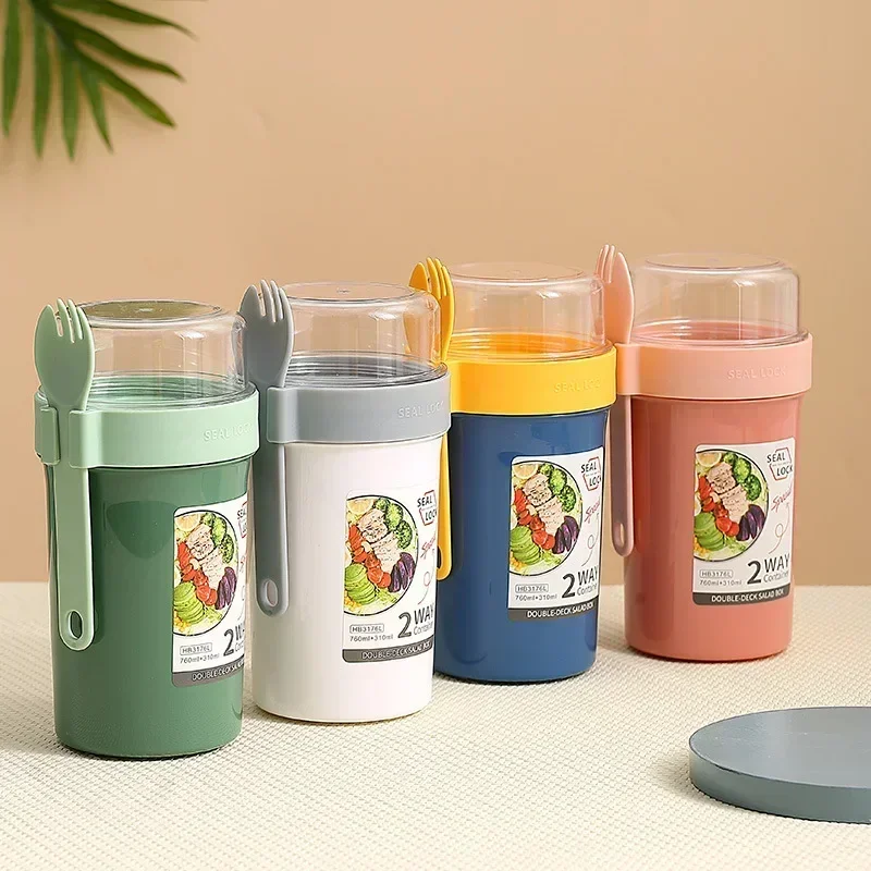 Kotak Makan Siang Bento Salad  - Meal Prep Glass Containers ulasan dan harga