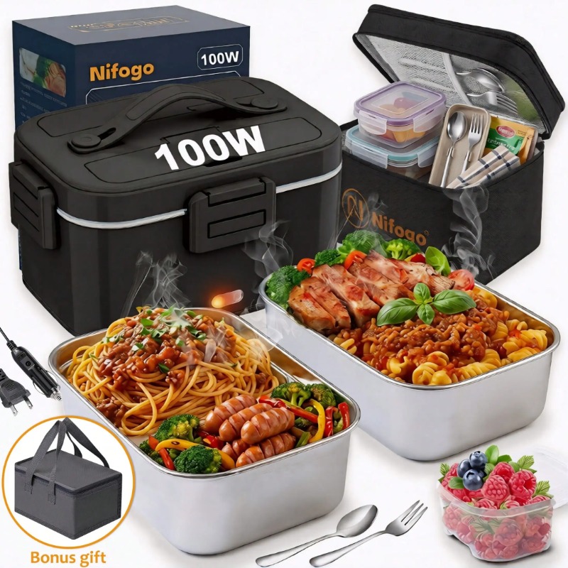 Kotak Makan Listrik Berpemanas - Meal Prep Bag ulasan dan harga