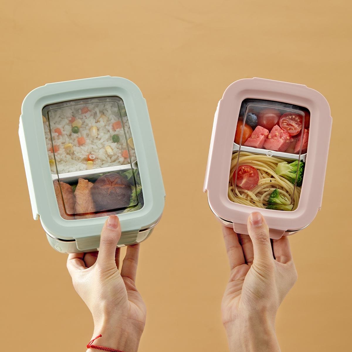 Kotak Makan Siang Kompartemen  - Meal Prep Glass Containers ulasan dan harga