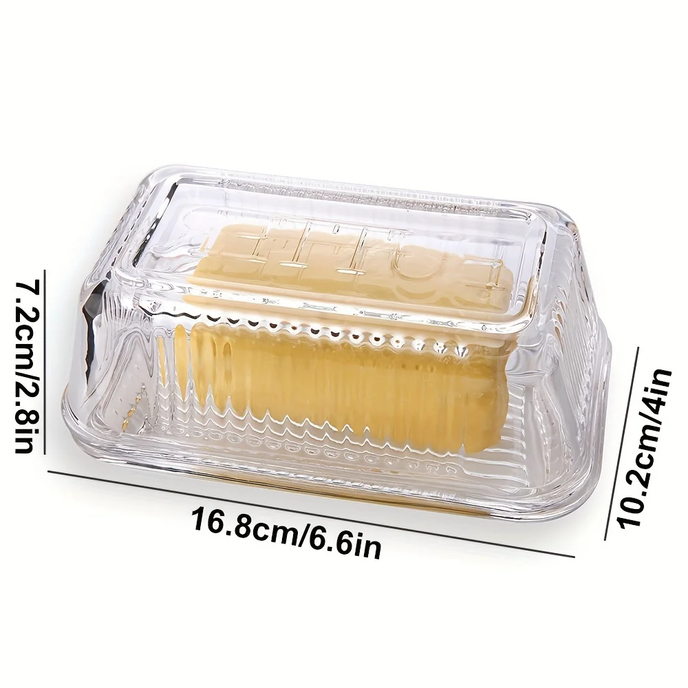 Tempat Mentega Kaca Vintage Mu - Meal Prep Glass Containers ulasan dan harga