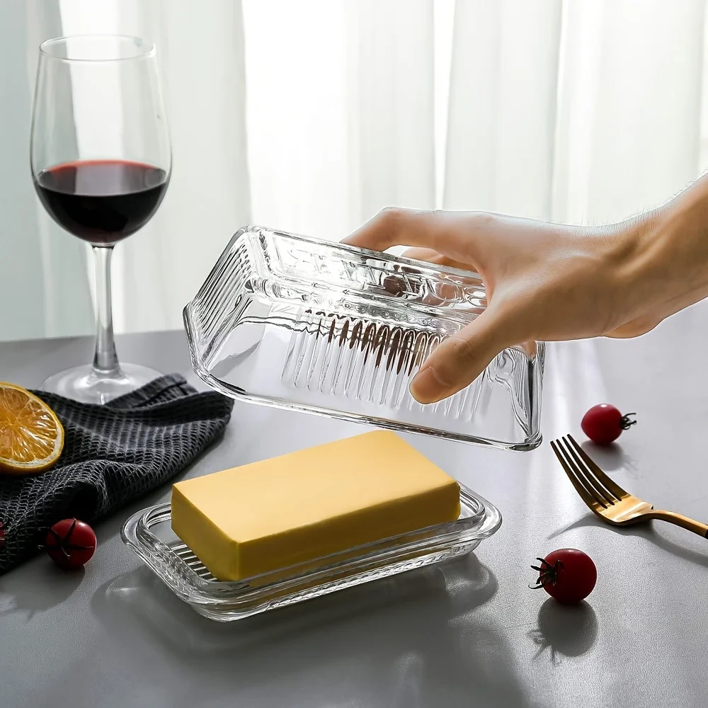 Tempat Mentega Kaca Vintage Mu - Meal Prep Glass Containers ulasan dan harga