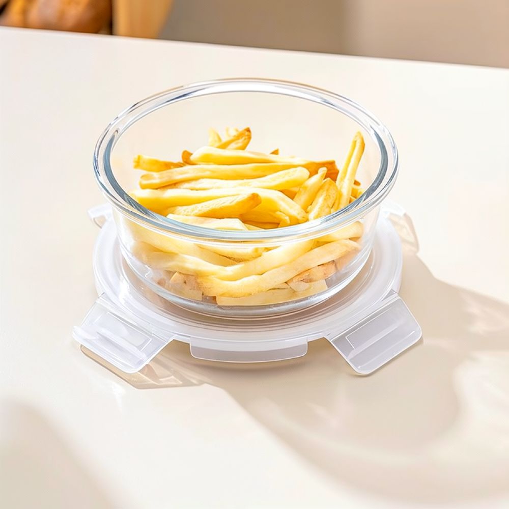 Kotak Bekal Bento Kaca yang Am - Meal Prep Glass Containers ulasan dan harga