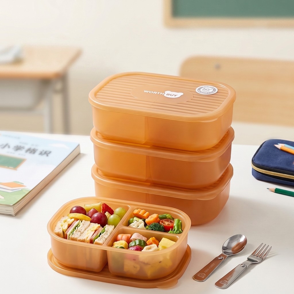 Kotak Bento Plastik Jepang unt - Meal Prep Japan ulasan dan harga
