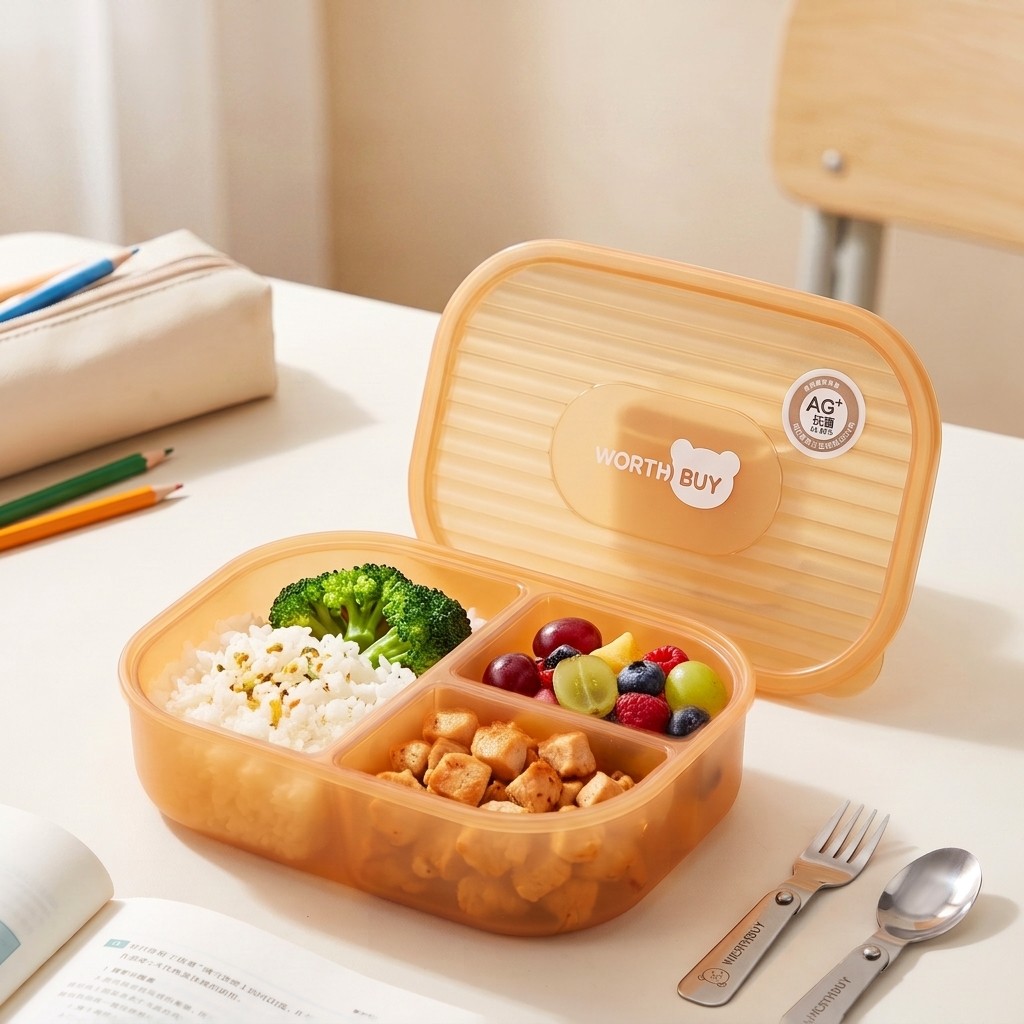 Kotak Bento Plastik Jepang unt - Meal Prep Japan ulasan dan harga