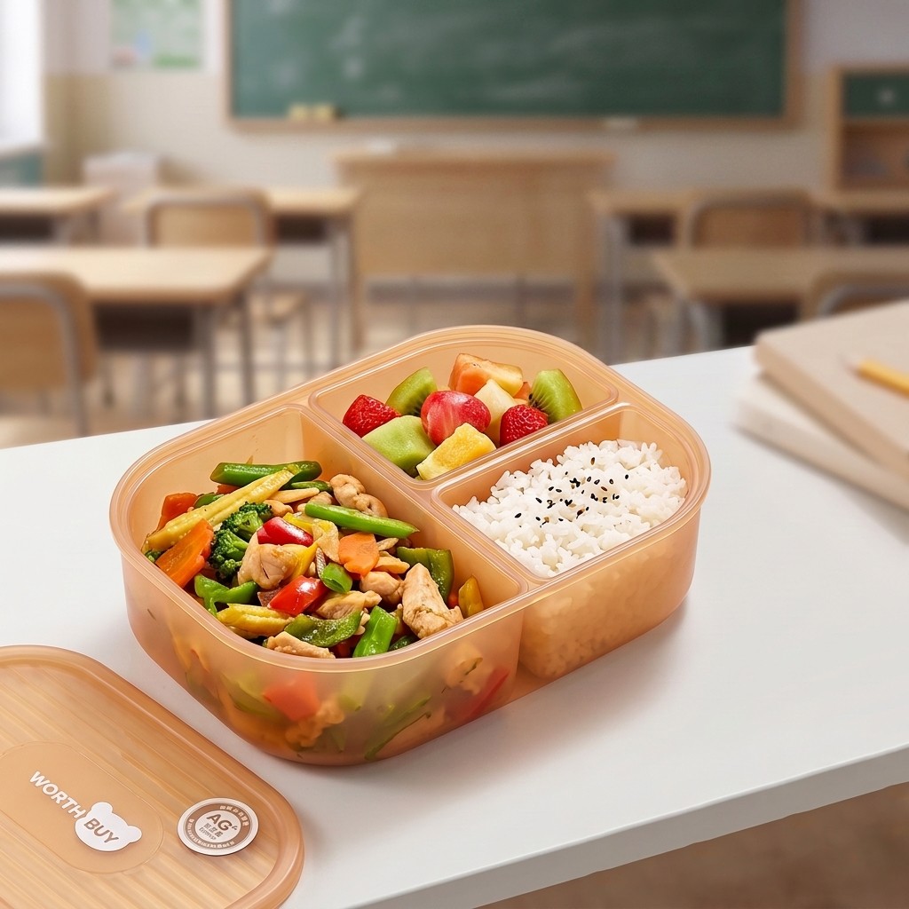 Kotak Bento Plastik Jepang unt - Meal Prep Japan ulasan dan harga