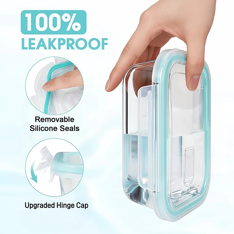 Kotak Makan Siang Kaca Borosil - Meal Prep Boxen Glas ulasan dan harga