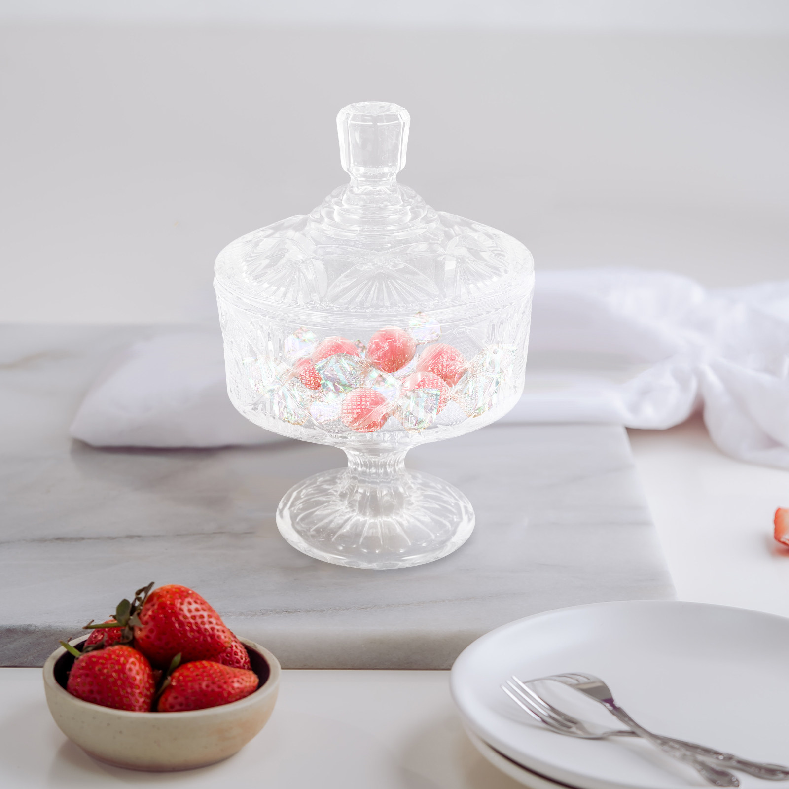 1 buah wadah kaca berkualitas  - Meal Prep Glass Containers ulasan dan harga