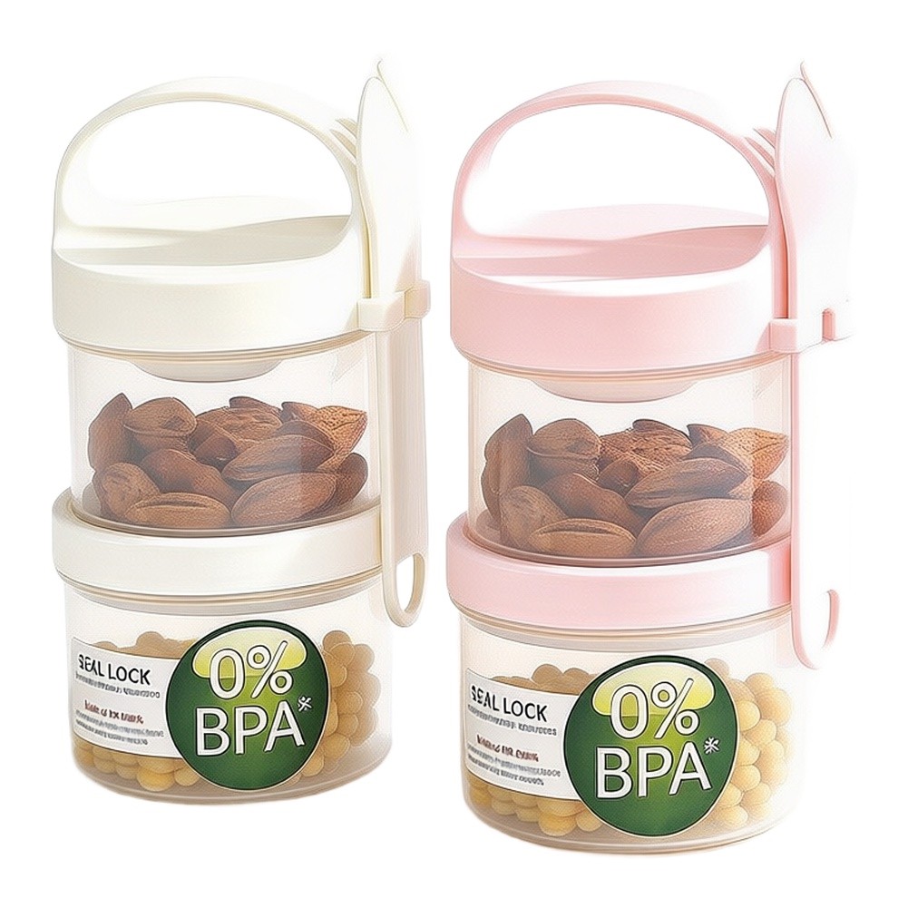Wadah Penyimpanan Oatmeal untu - Meal Prep Yogurt Parfait ulasan dan harga