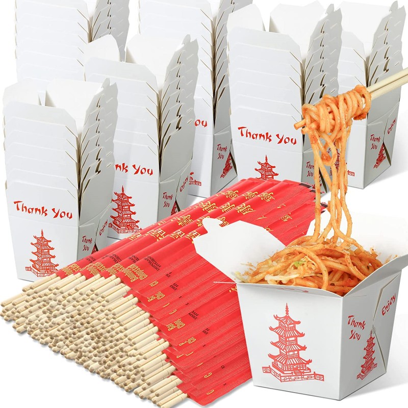 Pagoda Cina Bawa Pulang Wadah  - Meal Prep Noodles ulasan dan harga