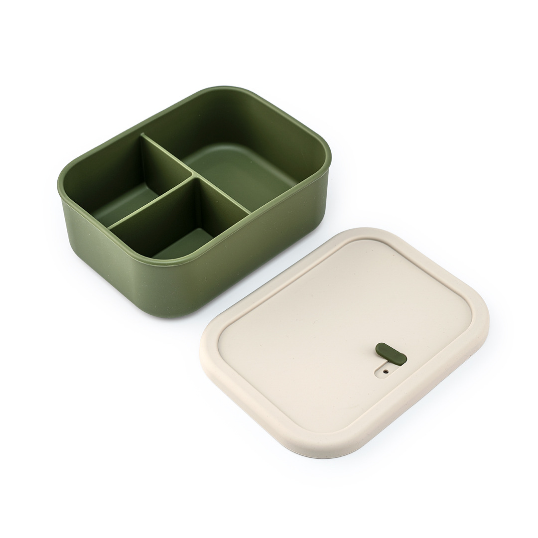 Kotak Bento Silikon 700ml/1300 - Meal Prep Boxen Glas ulasan dan harga