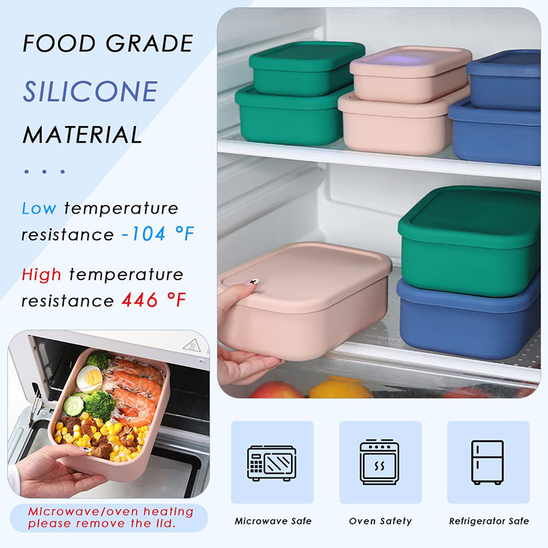 Kotak makan Bento anti bocor,  - Meal Prep Boxen Glas ulasan dan harga