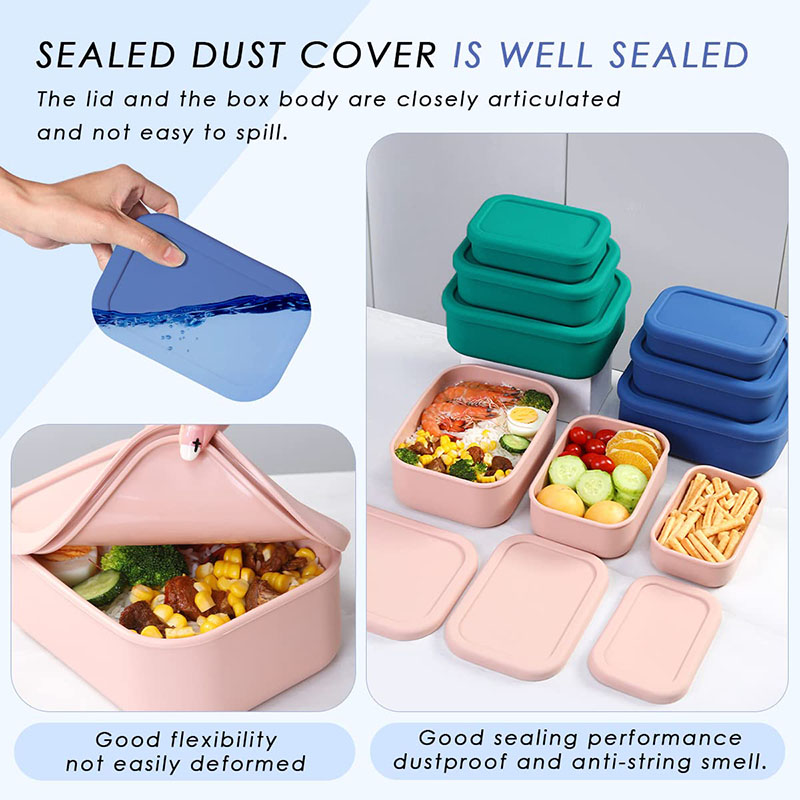 Kotak makan Bento anti bocor,  - Meal Prep Boxen Glas ulasan dan harga