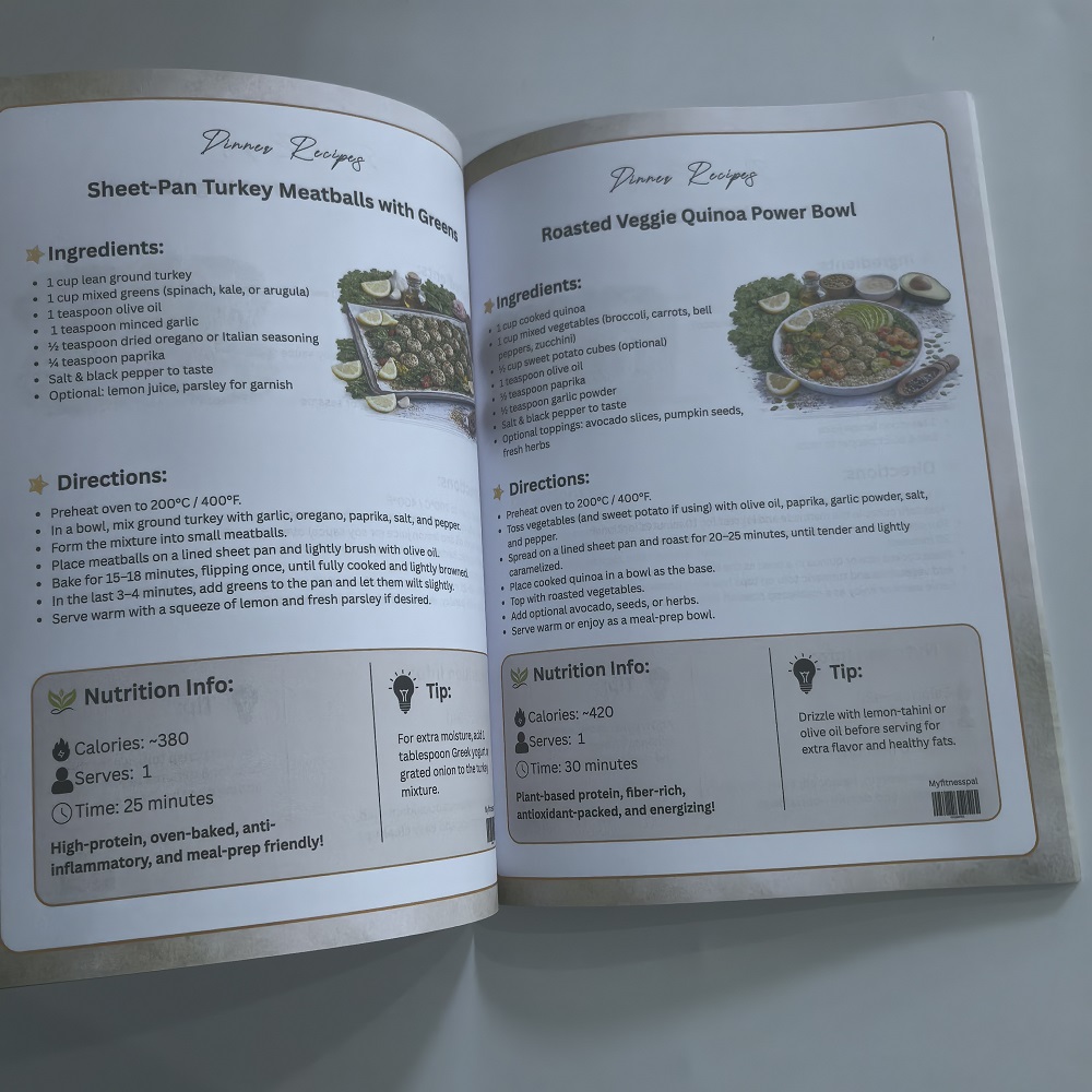 Buku Paket Resep Anti-Inflamas - Meal Prep Book ulasan dan harga